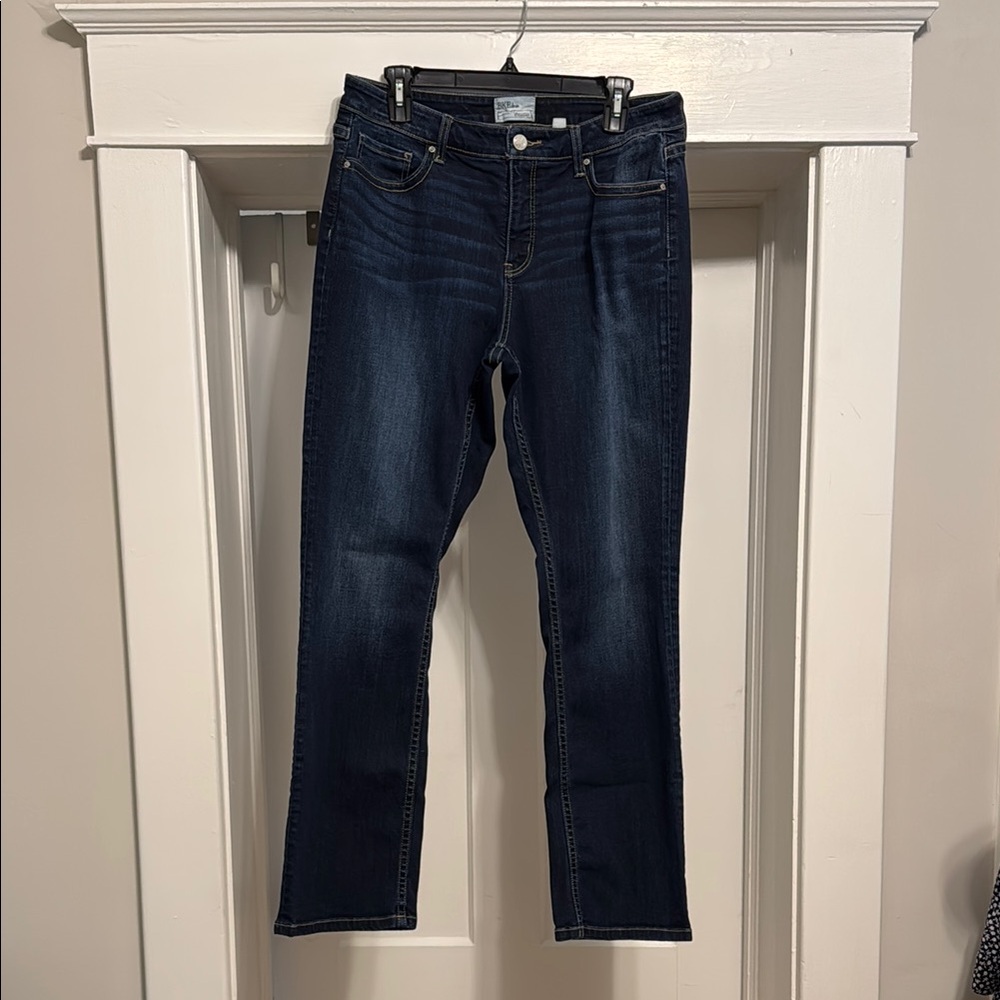 Dark Blue Women's Jeans BKE Denim Gabby straight, size 30x31.5